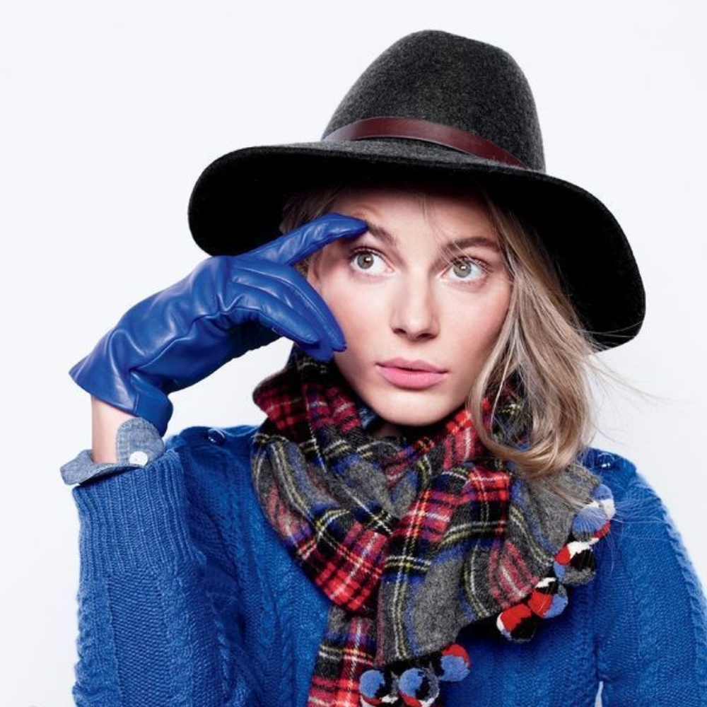 J. Crew Wide-Brimmed Felt Hat